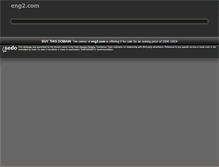 Tablet Screenshot of eng2.com